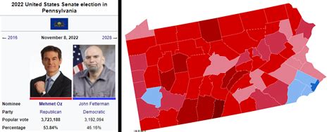 2022 Pennsylvania senate election, the Oz-Fett faceoff : r/imaginaryelections