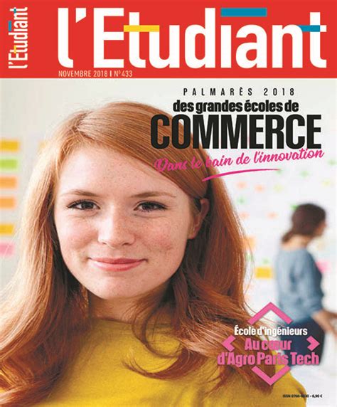 L’Étudiant - Novembre 2018 (No. 433) » Download PDF magazines - French Magazines Commumity!