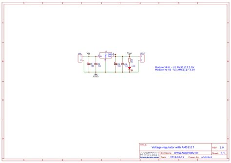 Voltage regulator ams1117 - OSHWLab