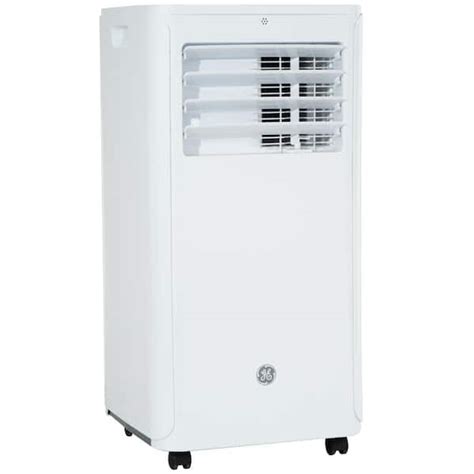 GE 6,100 BTU 3-in-1 Portable Air Conditioner for 250 sq. ft. Small Rooms with Dehumidifier and ...