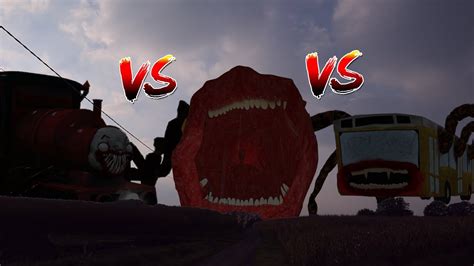 Choo-Choo Charles VS Bus Eater VS Train Eater - YouTube