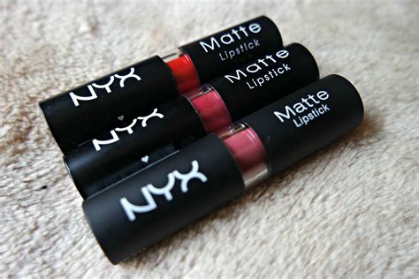 NYX Matte Lipsticks - The Beautynerd