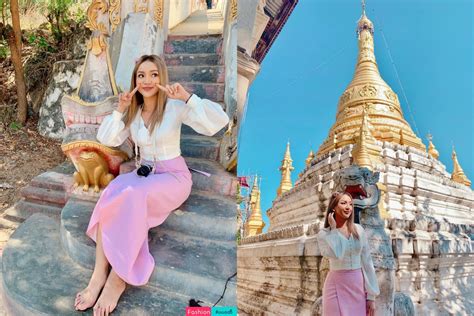 Beauty Blogger Nay Chi Oo in Sagaing : Beautiful Photos