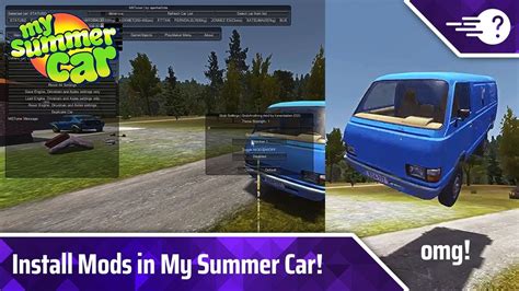 How to Install & Use Mods in My Summer Car - YouTube