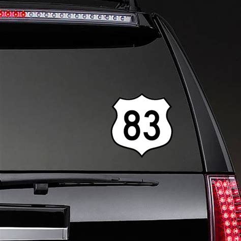 Highway 83 Sign Sticker