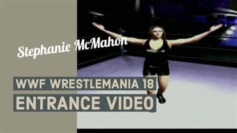 Stephanie McMahon - WWF Wrestlemania X8 Entrance - YouTube