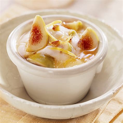 Fresh Figs with Yogurt & Honey Recipe - EatingWell