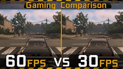 60 FPS vs 30 FPS Gaming Experience Comparison - YouTube