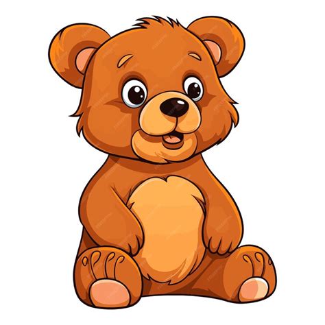 Premium Vector | Cute bear cartoon vector illustration