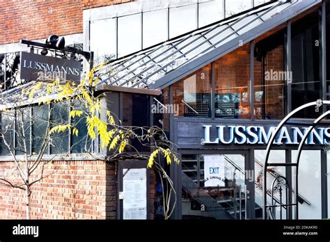 Lussmanns sign hi-res stock photography and images - Alamy