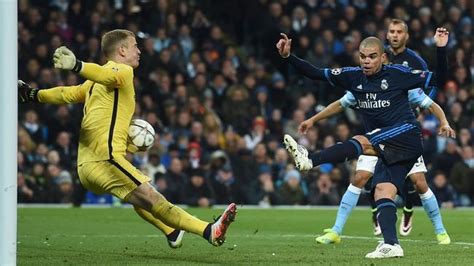 Joe Hart saves video Manchester City v Real Madrid