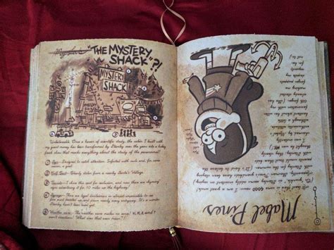 Gravity Falls Journal 3 Pages - MALAUKUIT