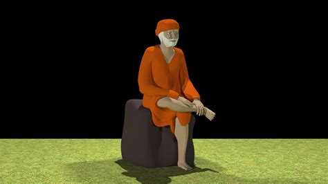 3D Model Indian Sai Baba - TurboSquid 1291885