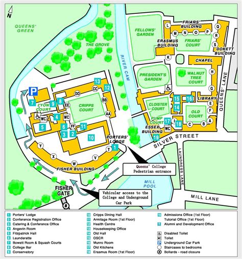 Site Map | Queens' College