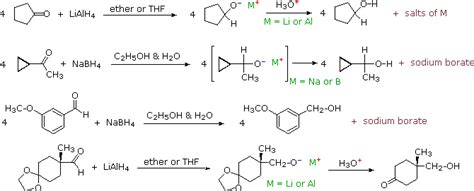 Reduction by Complex Metal Hydrides