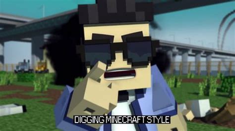 Minecraft Style, parodia de Gangnam Style.