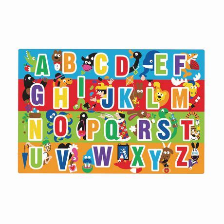 Melissa & Doug Alphabet Giant Cardboard Floor Puzzle (36 Pcs) | Walmart Canada