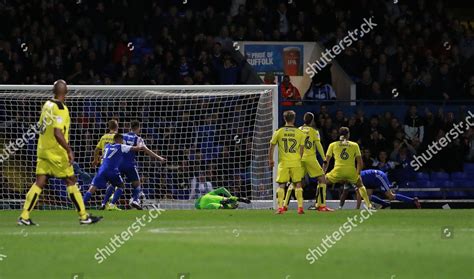 Luke Chambers 4 Scores First Goal Editorial Stock Photo - Stock Image ...