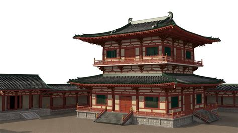 Chinese Palace 3D model | CGTrader