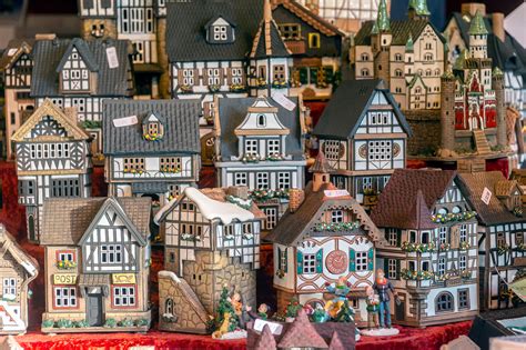 Vintage Christmas Village Houses