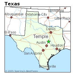 Best Places to Live in Temple, Texas