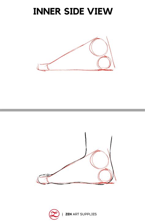 How To Draw Feet Properly – ZenARTSupplies | Inspiring the Artist in Everyone