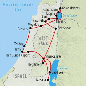 Cultural tour of Israel for 8 days | On The Go Tours