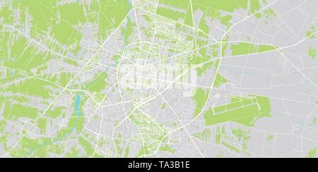 Urban vector city map of Radom, Poland Stock Vector Image & Art - Alamy