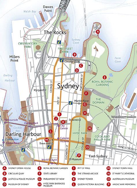 8 best Sydney top tourist attractions city travel maps images on ...