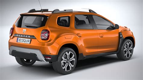 Dacia Duster 2022 model - TurboSquid 1763015