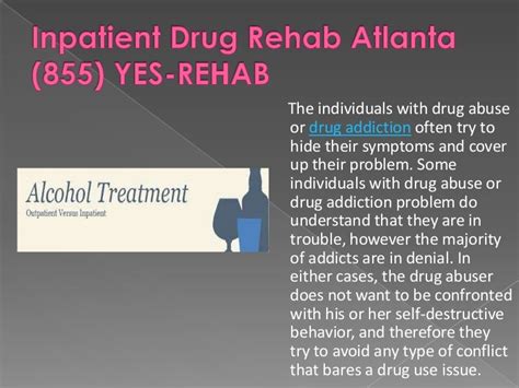 Inpatient Drug Rehab Atlanta (855) YES-REHAB