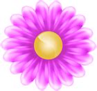 Pink Flower Transparent Clipart | Gallery Yopriceville - High-Quality ...