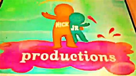 Nick Jr Productions Logo Effects