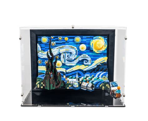 Acrylic Displays for your Lego Models-Lego 21333 Vincent Van Gogh