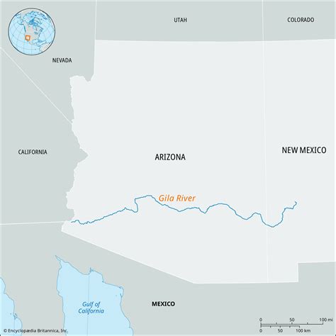 Gila River | Arizona, Map, & Facts | Britannica