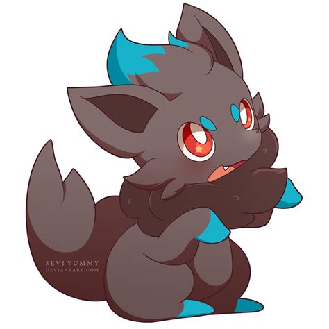 [COMMISSION] Shiny Zorua by SeviYummy on DeviantArt | Zorua pokemon, Cute pokemon pictures, Cute ...