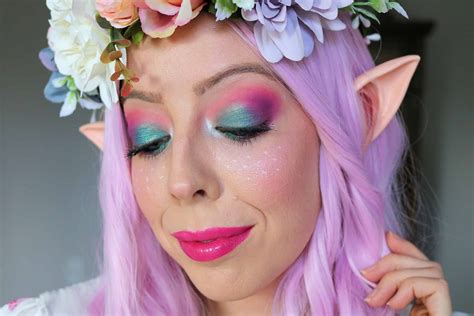 Colorful Fairy Makeup Halloween Tutorial & Costume - Kindly Unspoken