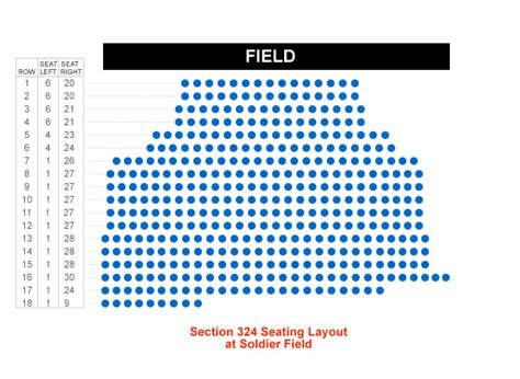 Chicago Bears Soldier Field Seating Chart & Interactive Map ...