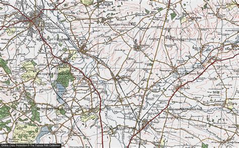 Historic Ordnance Survey Map of Sileby, 1921 - Francis Frith