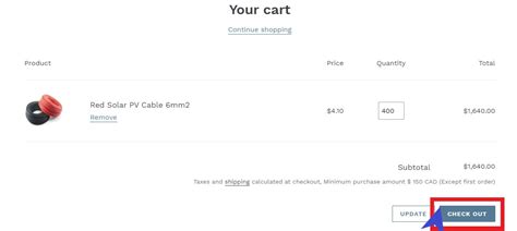 How activate discount codes on your volume orders – SolarPVGear.ca