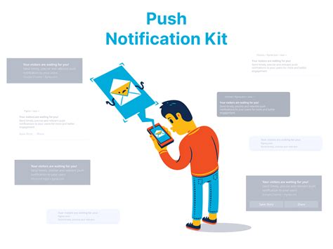 Push Notifications UI Kit by Vishant Kumar on Dribbble