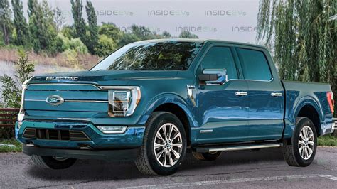 Ford F-150 Electric Pickup Rendered Based On Newly Revealed Truck