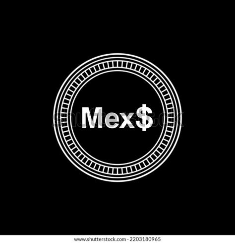 Mexico Currency Symbol Mexican Peso Icon Stock Vector (Royalty Free ...