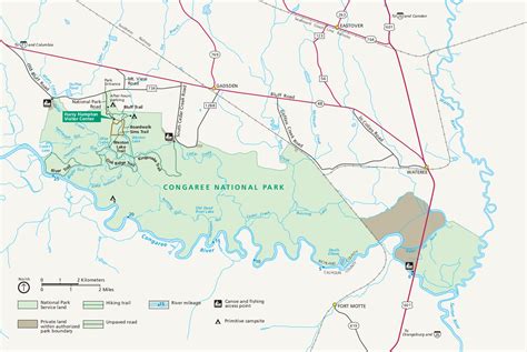 Congaree National Park Map – Verjaardag Vrouw 2020