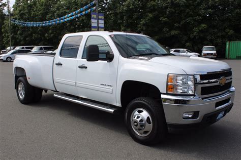 Pre-Owned 2013 Chevrolet Silverado 3500HD Dually LT Crew Cab Pickup in ...