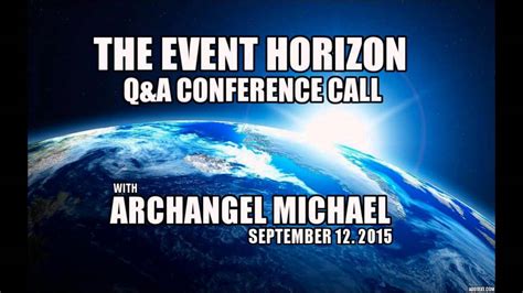 THE EVENT HORIZON - GLOBAL CONFERENCE CALL- SEPT, 12, 2015 - YouTube