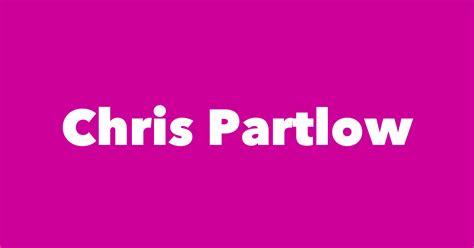 Chris Partlow - Spouse, Children, Birthday & More