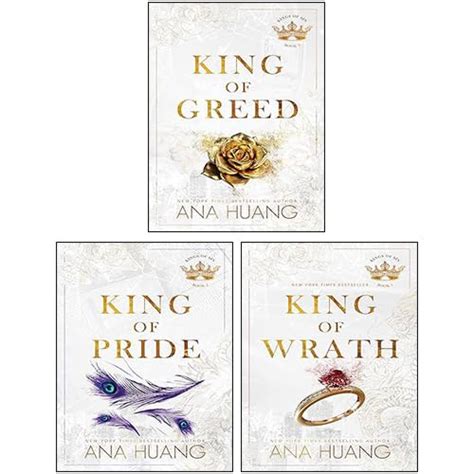 Buy Kings of Sin Series 3 Books Collection Set By Ana Huang (King of Wrath, King of Pride, King ...