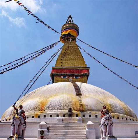 Boudhanath Stupa, Kathmandu, Nepal Stock Photo - Image of building, dagoba: 5325022