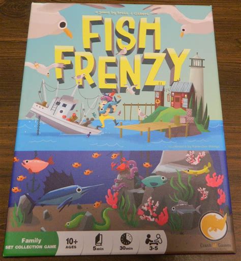 Fish Frenzy Board Game Review and Rules - Geeky Hobbies